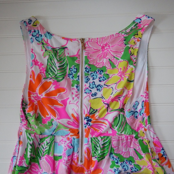 Lilly Pulitzer for Target Floral Tank Top - Pink, Green, Orange - Picture 6 of 13